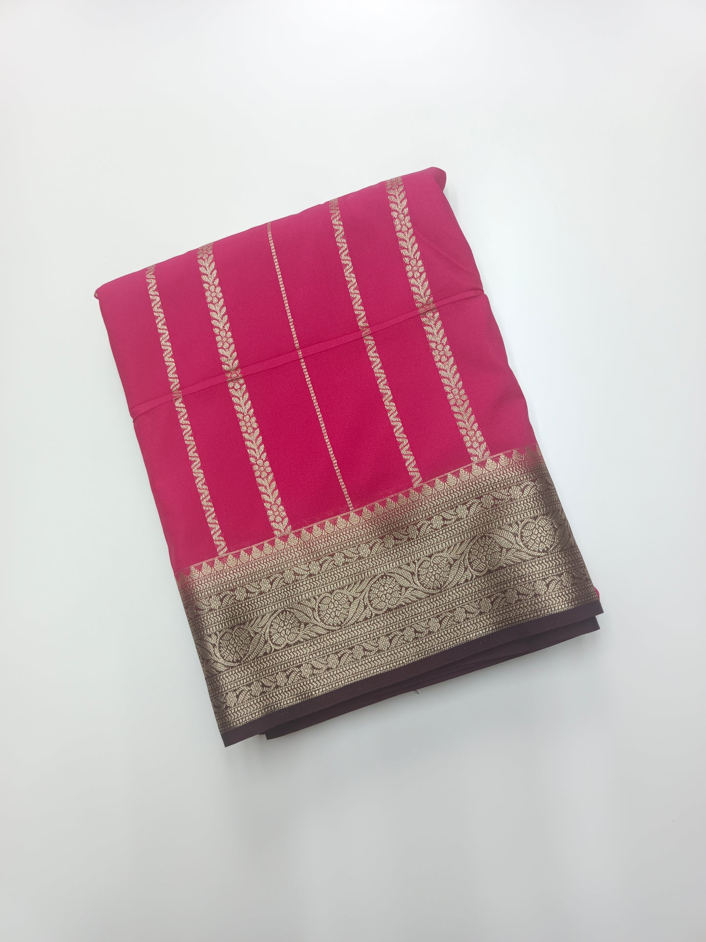 FANCY CREPE SILK SAREE (SPECIAL 30% DISCOUNT)