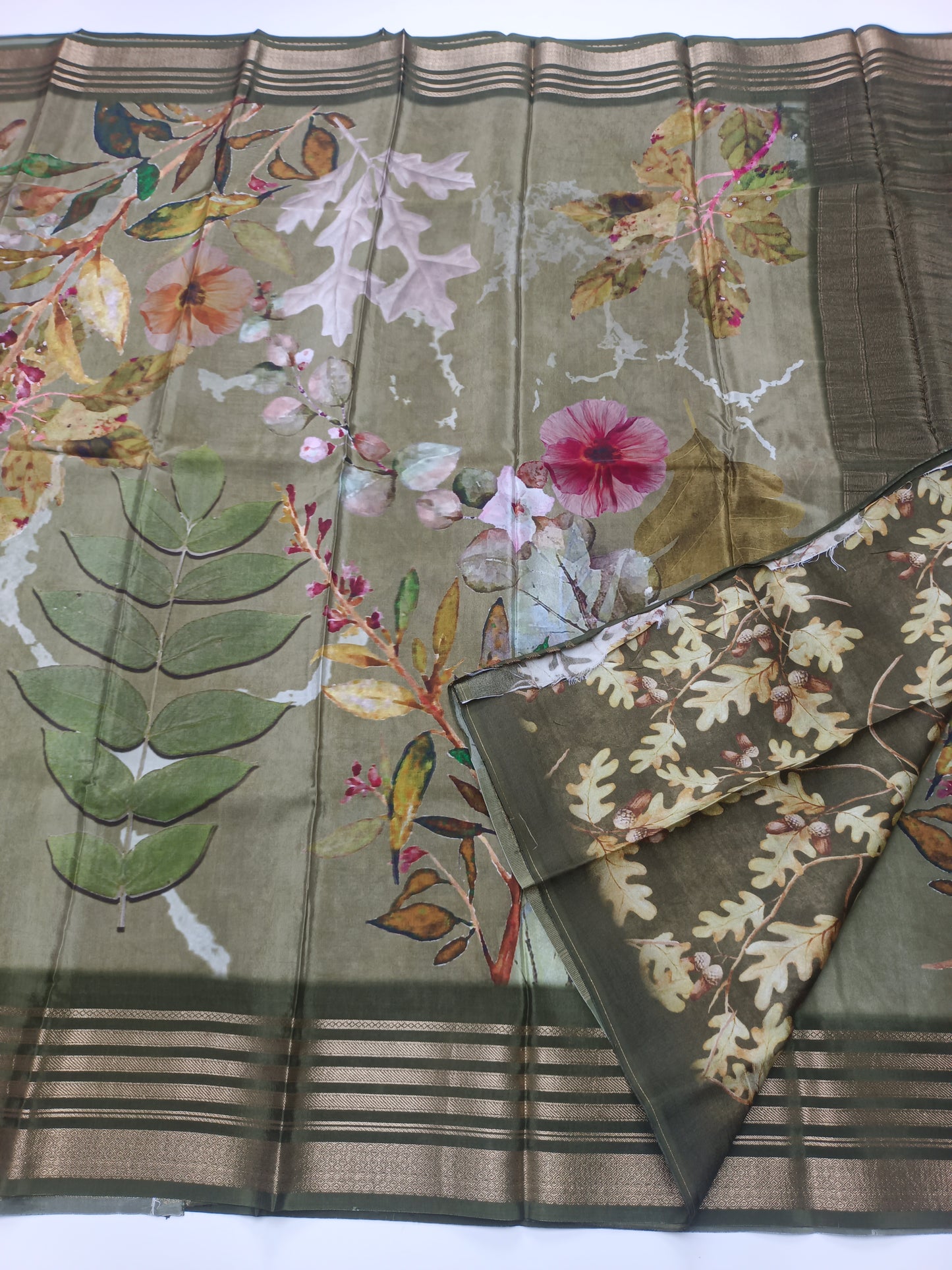 FANCY SOFT SILK SAREE (SPECIAL 30% DISCOUNT)