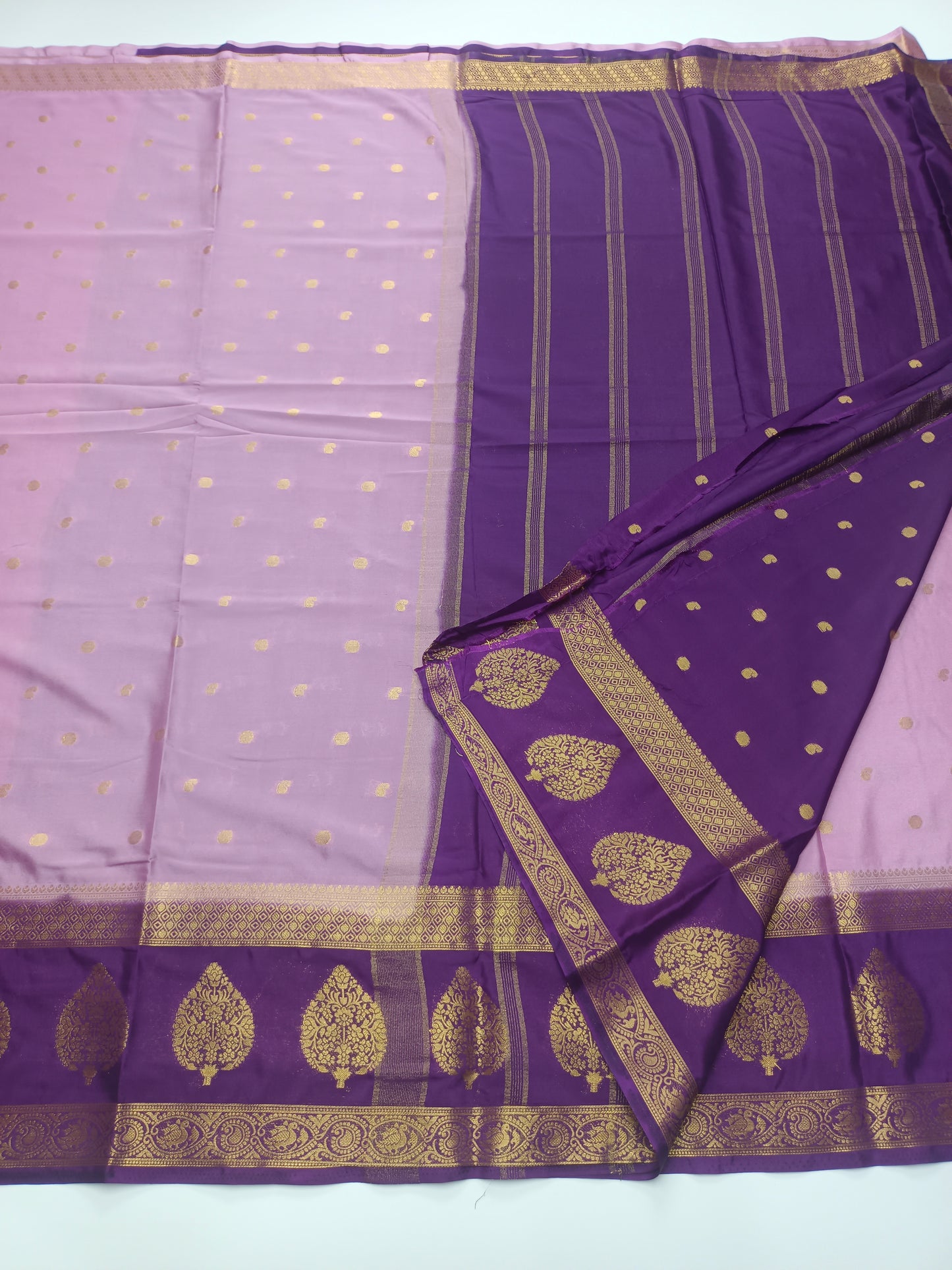 SEMI CREPE SILK SAREE