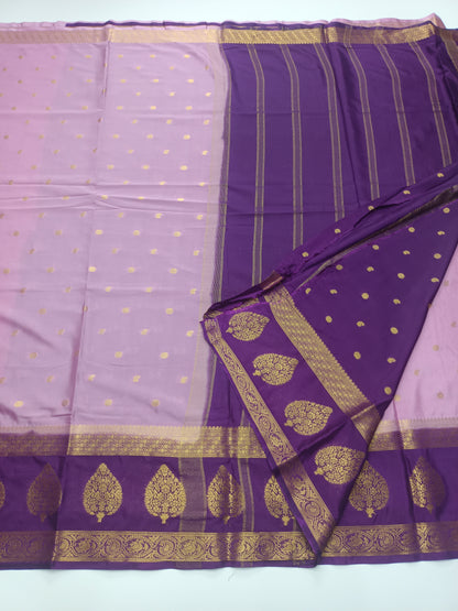SEMI CREPE SILK SAREE