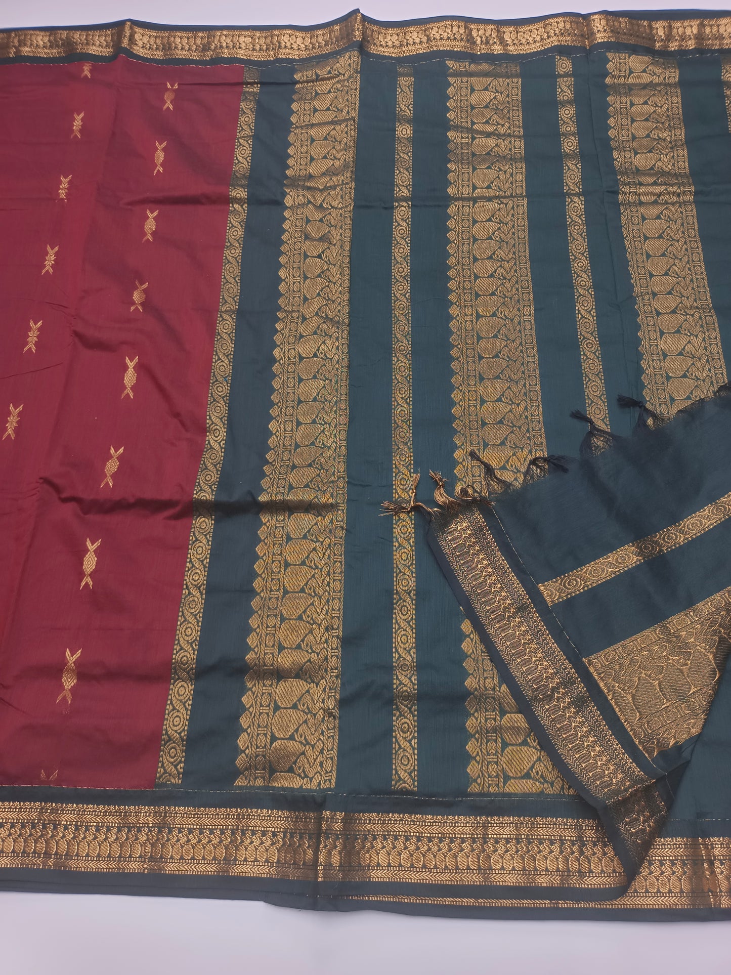 FANCY KALYANI COTTON SAREE