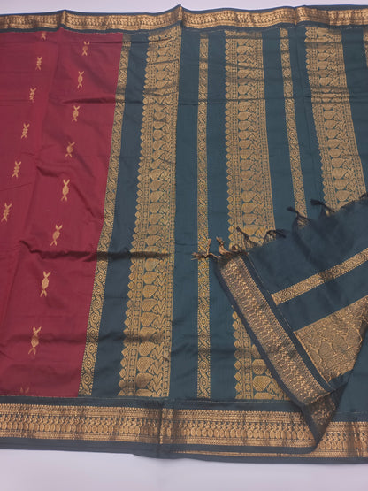 FANCY KALYANI COTTON SAREE
