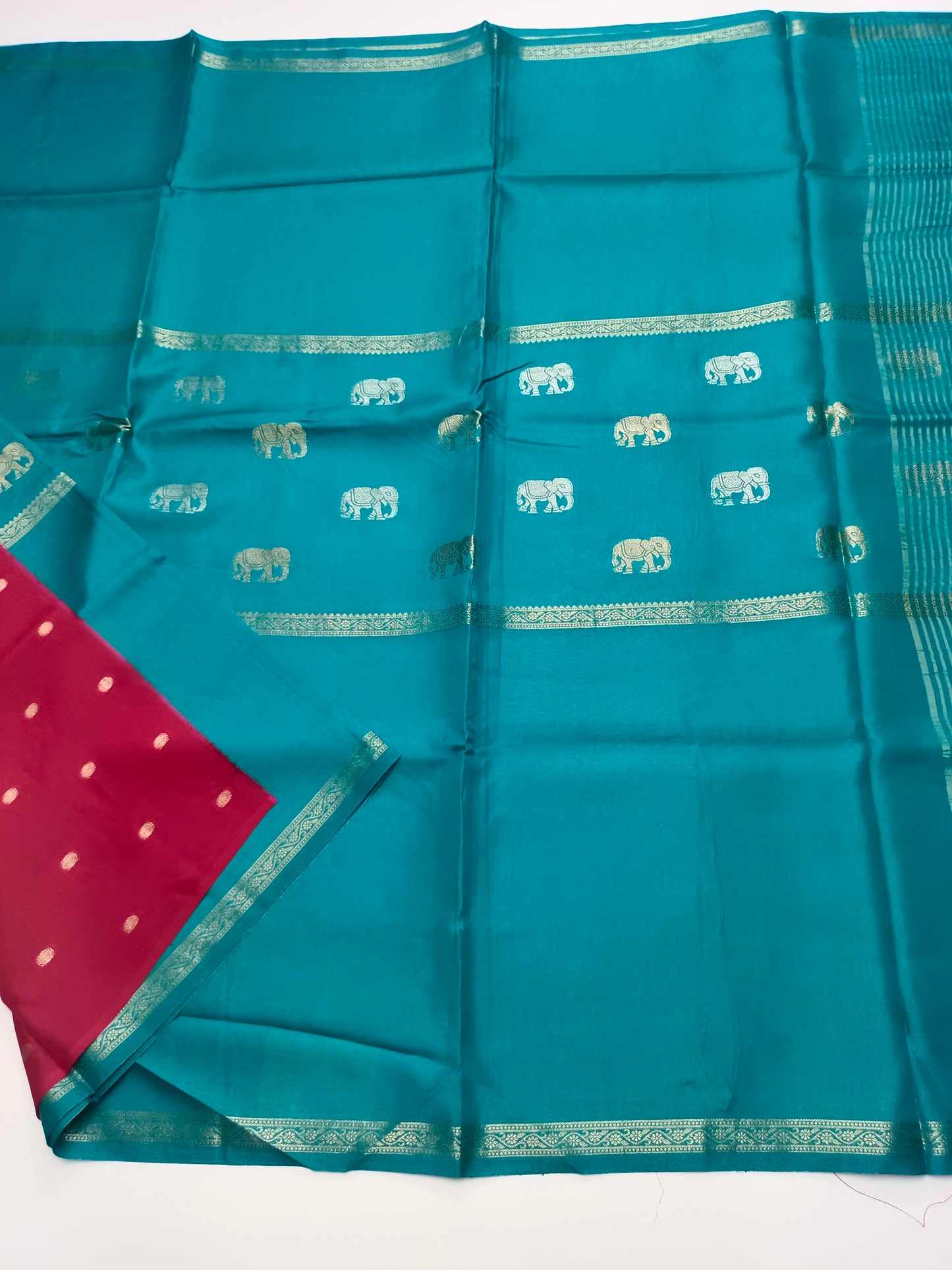 FANCY SEMI DOLA SILK SAREE