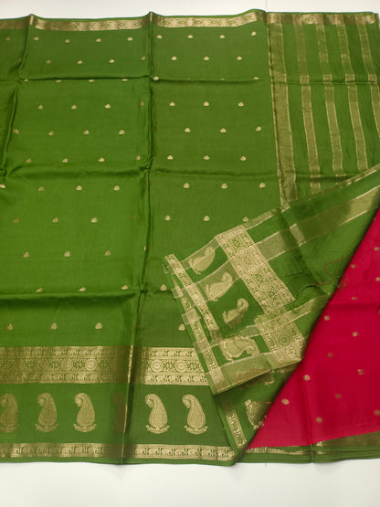 FANCY SEMI DOLA SILK SAREE