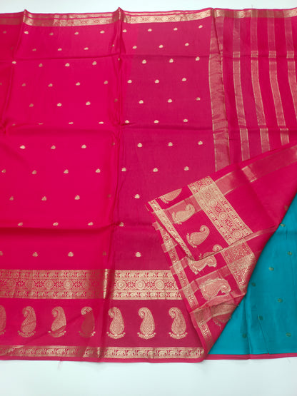 FANCY SEMI DOLA SILK SAREE