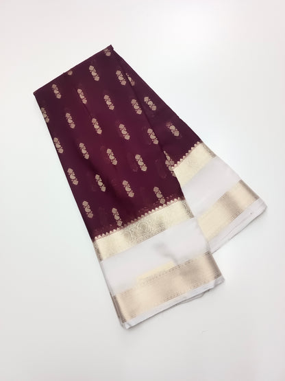 SEMI CREPE SILK SAREE
