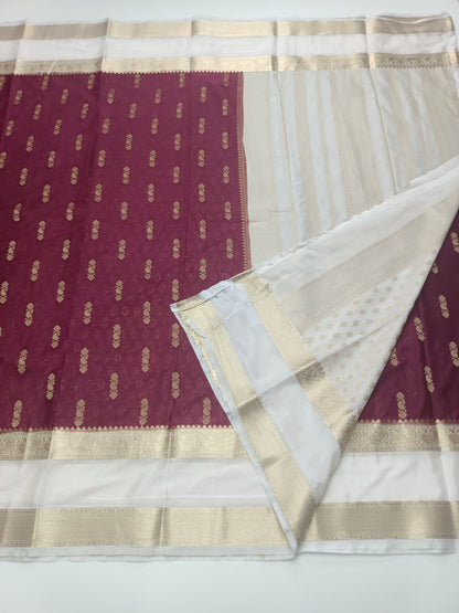 SEMI CREPE SILK SAREE