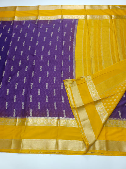 SEMI CREPE SILK SAREE