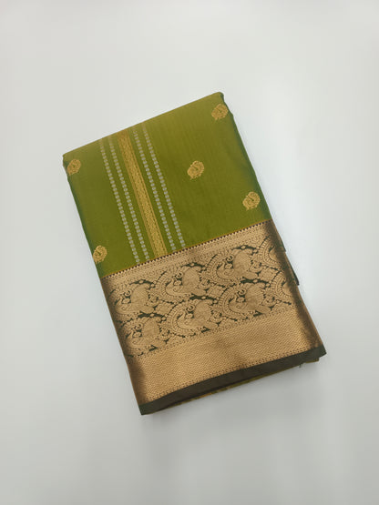 KANCHIPURAM SEMI SILK SAREE