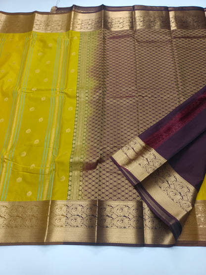 KANCHIPURAM SEMI SILK SAREE