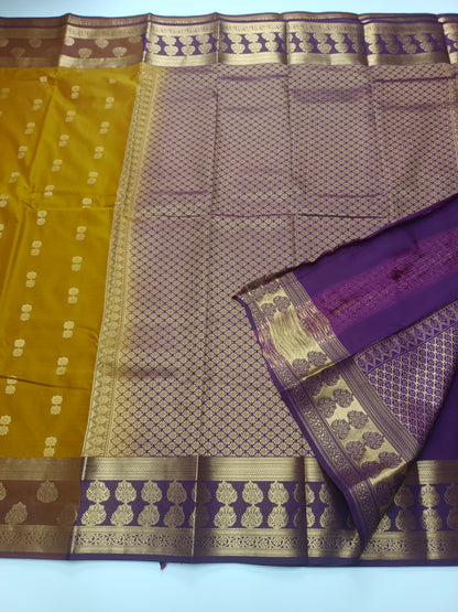 KANCHIPURAM SEMI SILK SAREE