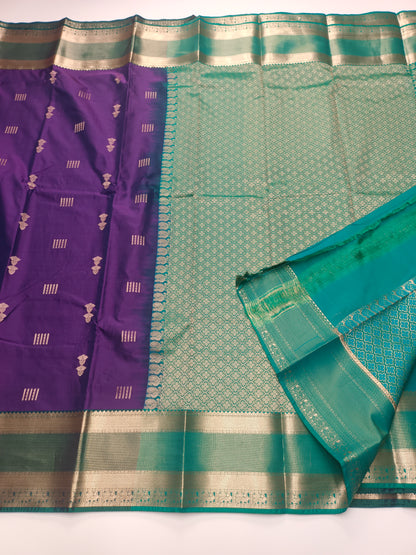 KANCHIPURAM SEMI SILK SAREE