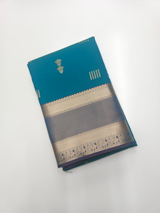 KANCHIPURAM SEMI SILK SAREE