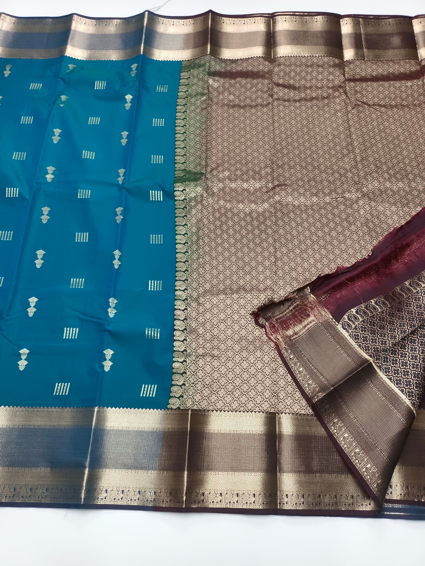 KANCHIPURAM SEMI SILK SAREE