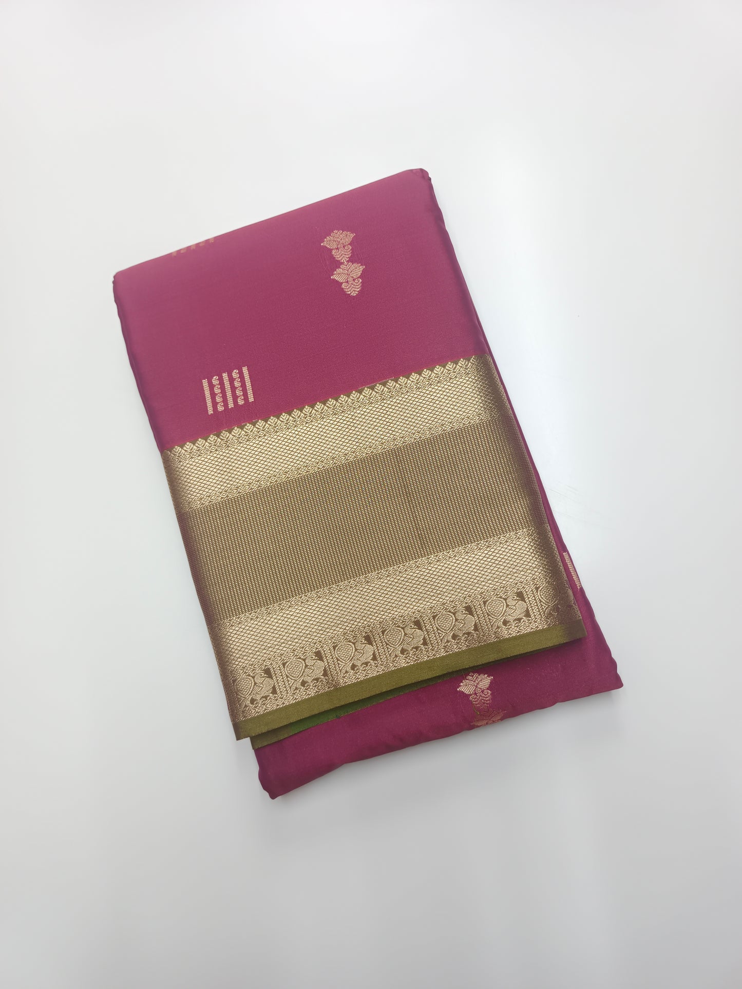 KANCHIPURAM SEMI SILK SAREE