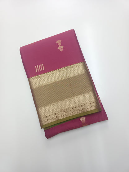 KANCHIPURAM SEMI SILK SAREE