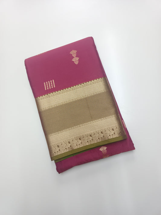 KANCHIPURAM SEMI SILK SAREE