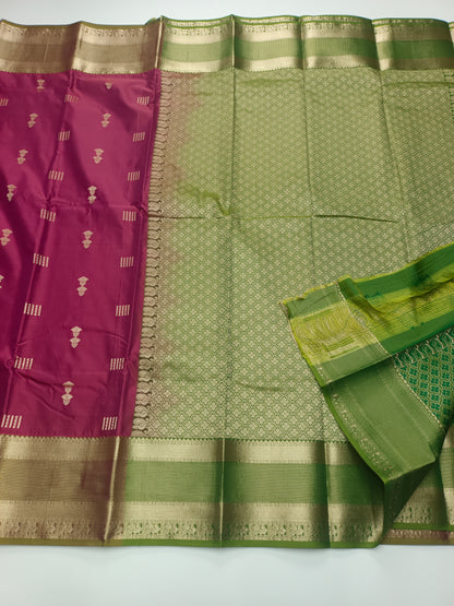 KANCHIPURAM SEMI SILK SAREE