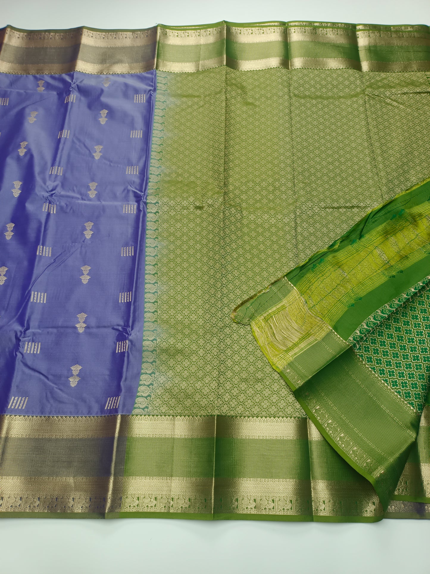 KANCHIPURAM SEMI SILK SAREE