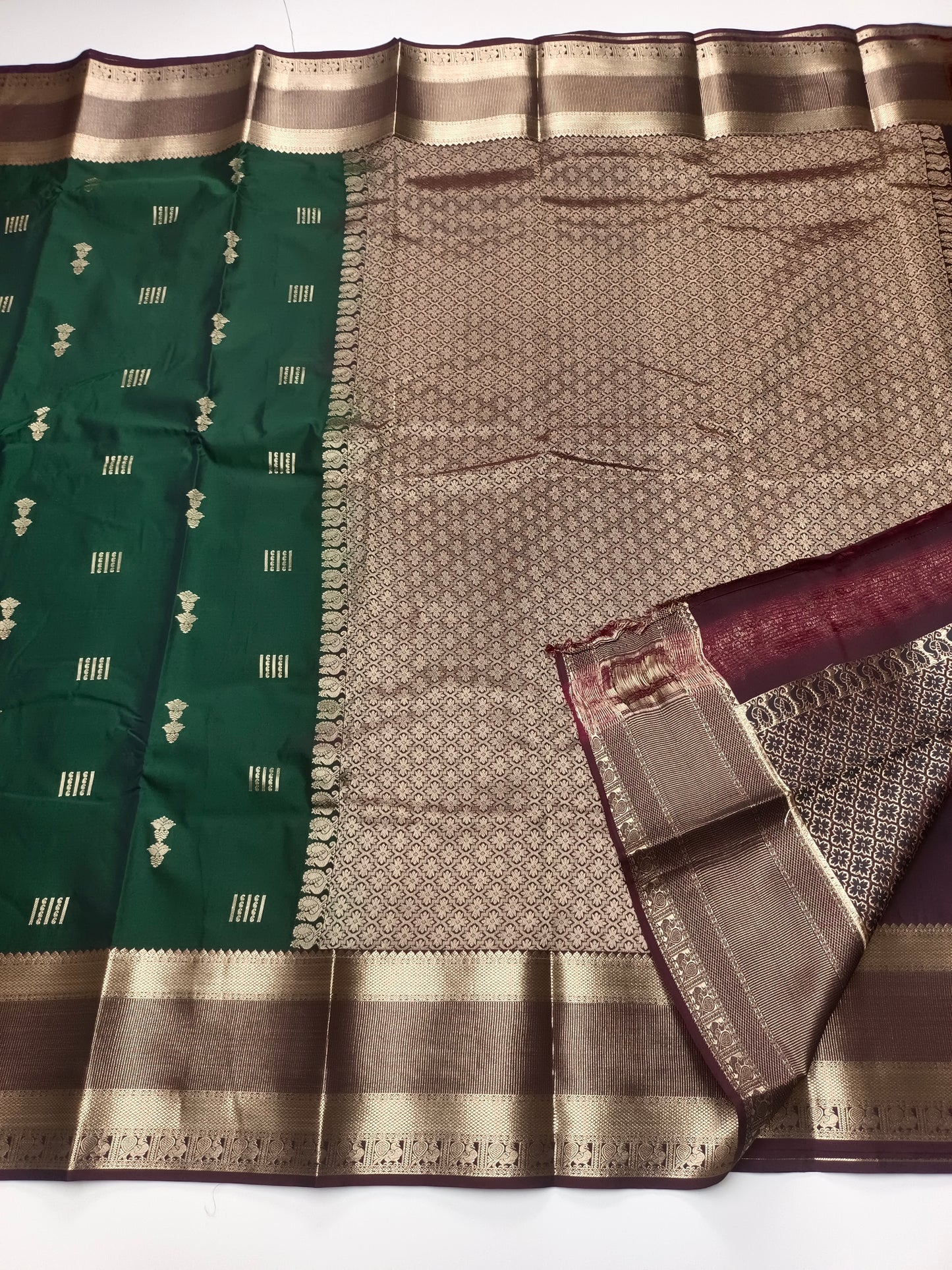 KANCHIPURAM SEMI SILK SAREE