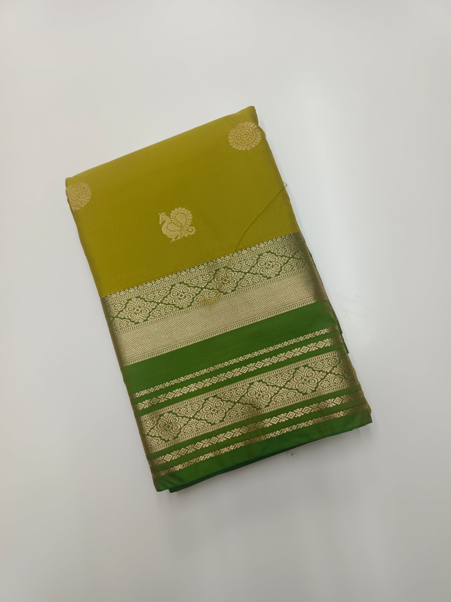 KANCHIPURAM SEMI SILK SAREE