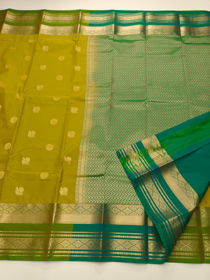 KANCHIPURAM SEMI SILK SAREE