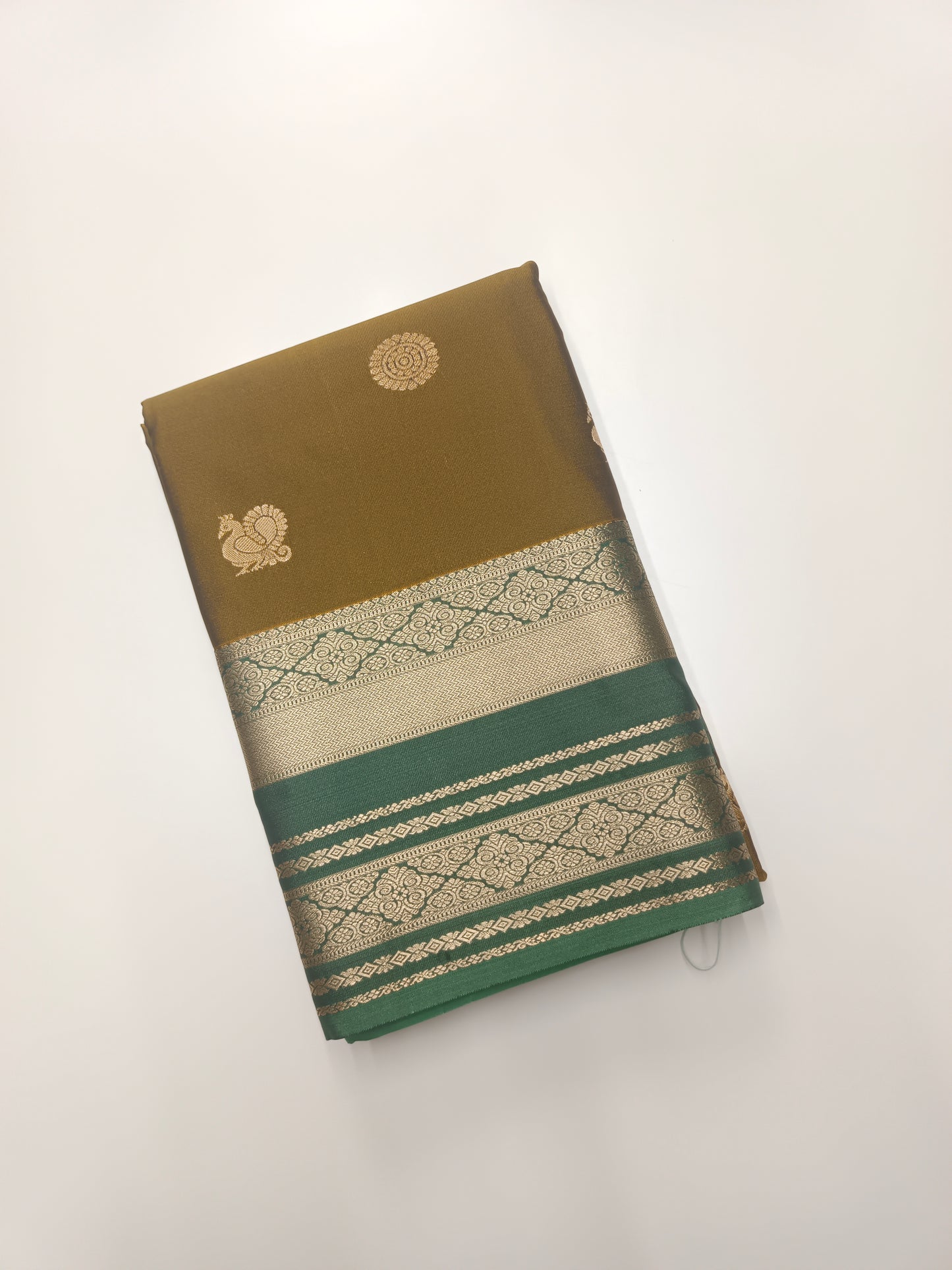 KANCHIPURAM SEMI SILK SAREE
