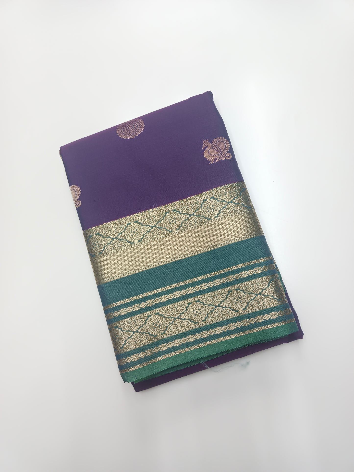 KANCHIPURAM SEMI SILK SAREE