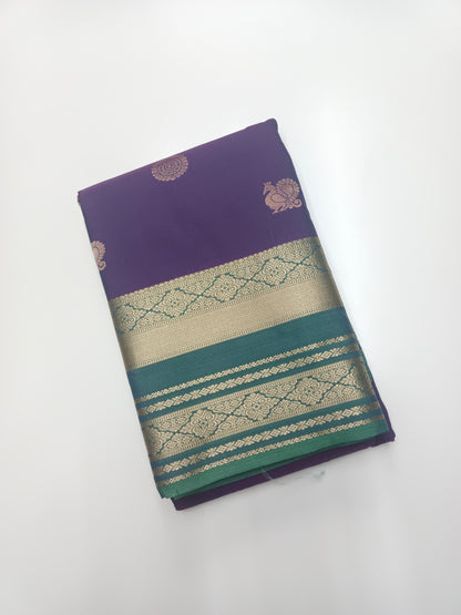 KANCHIPURAM SEMI SILK SAREE