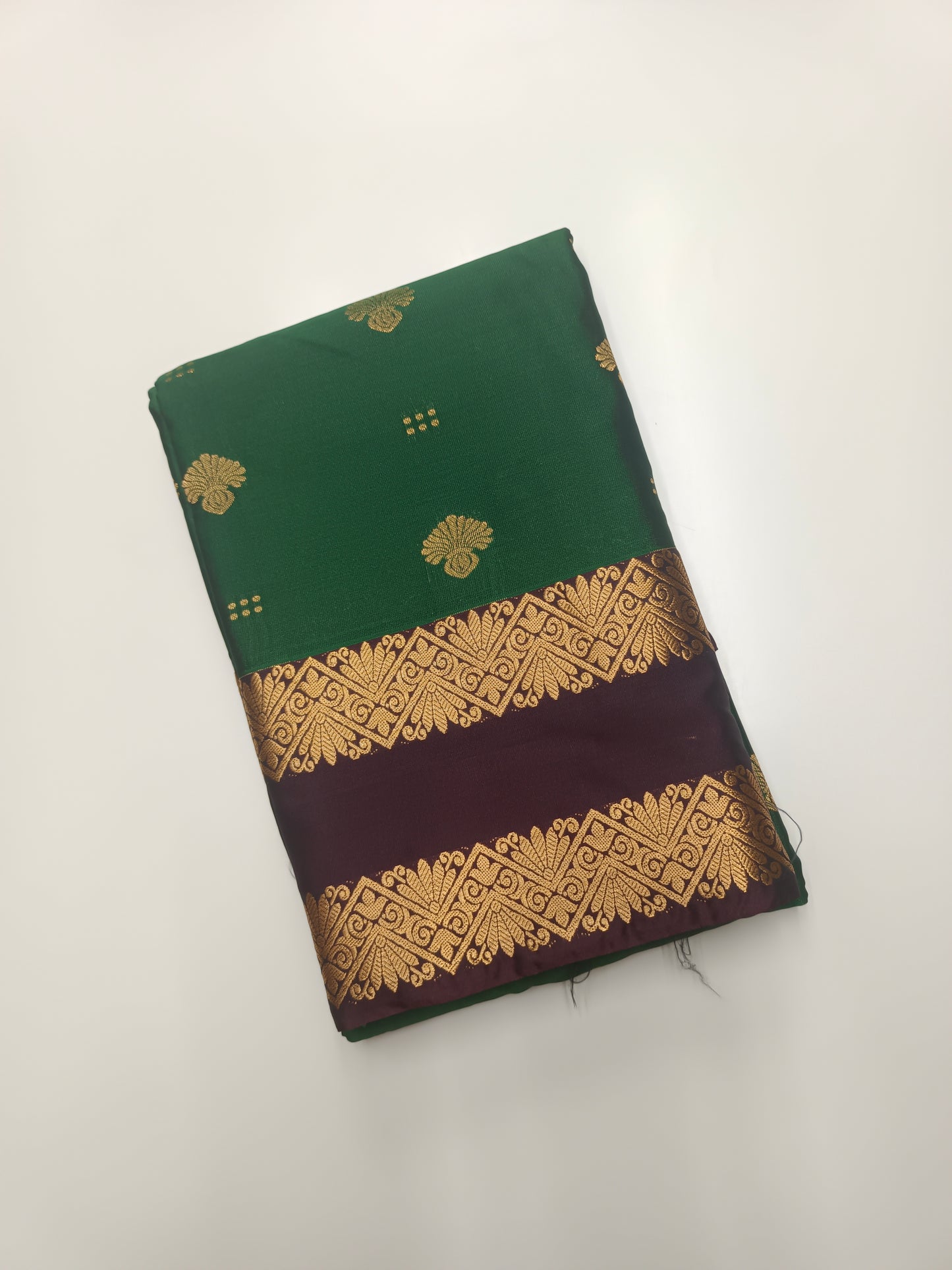 KANCHIPURAM SEMI SILK SAREE