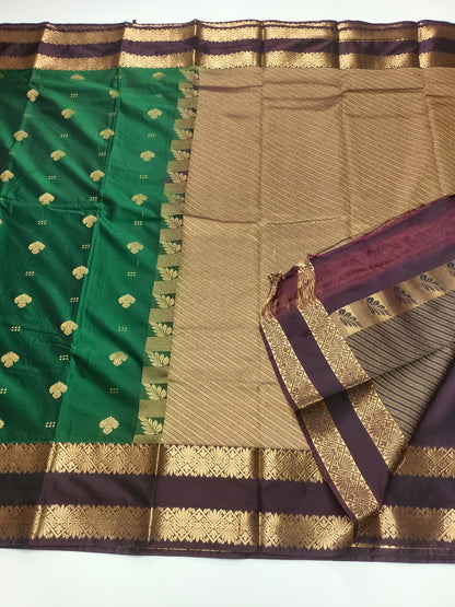 KANCHIPURAM SEMI SILK SAREE