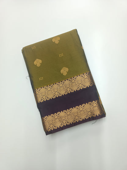 KANCHIPURAM SEMI SILK SAREE