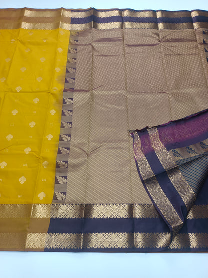 KANCHIPURAM SEMI SILK SAREE