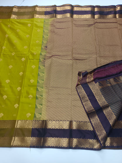KANCHIPURAM SEMI SILK SAREE
