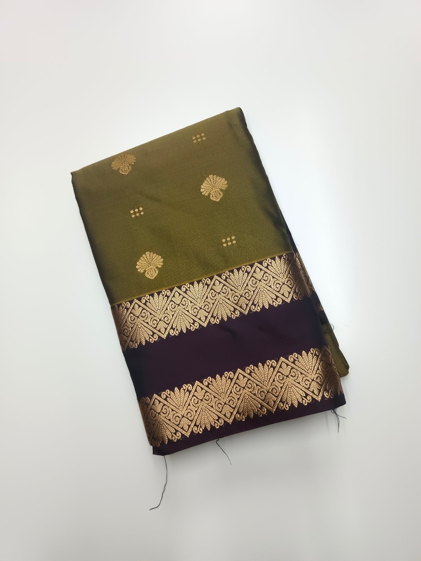 KANCHIPURAM SEMI SILK SAREE