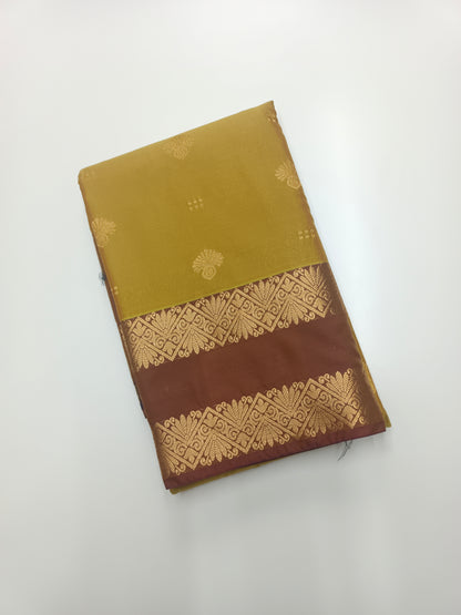 KANCHIPURAM SEMI SILK SAREE
