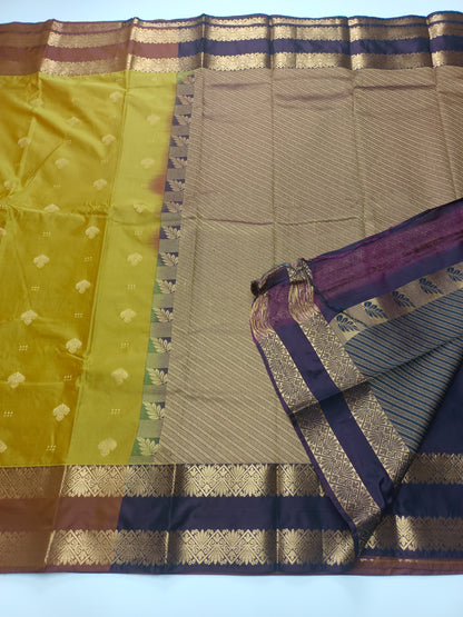 KANCHIPURAM SEMI SILK SAREE