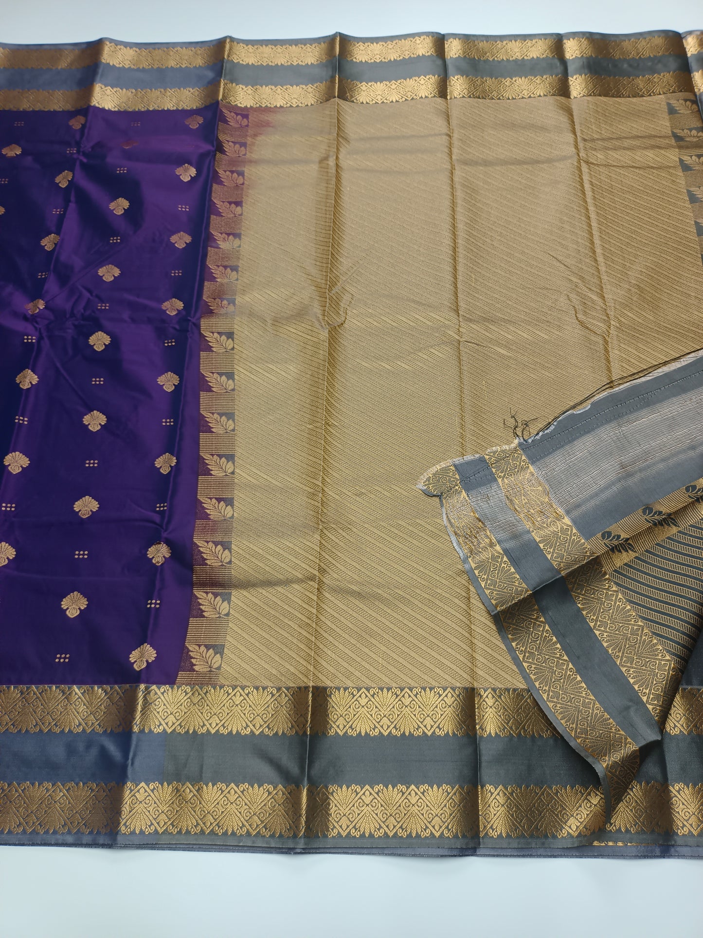 KANCHIPURAM SEMI SILK SAREE