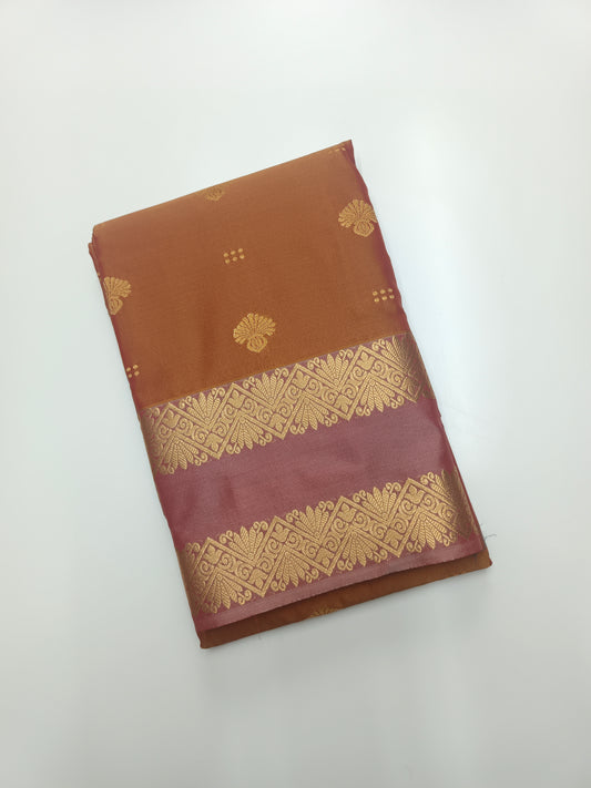 KANCHIPURAM SEMI SILK SAREE