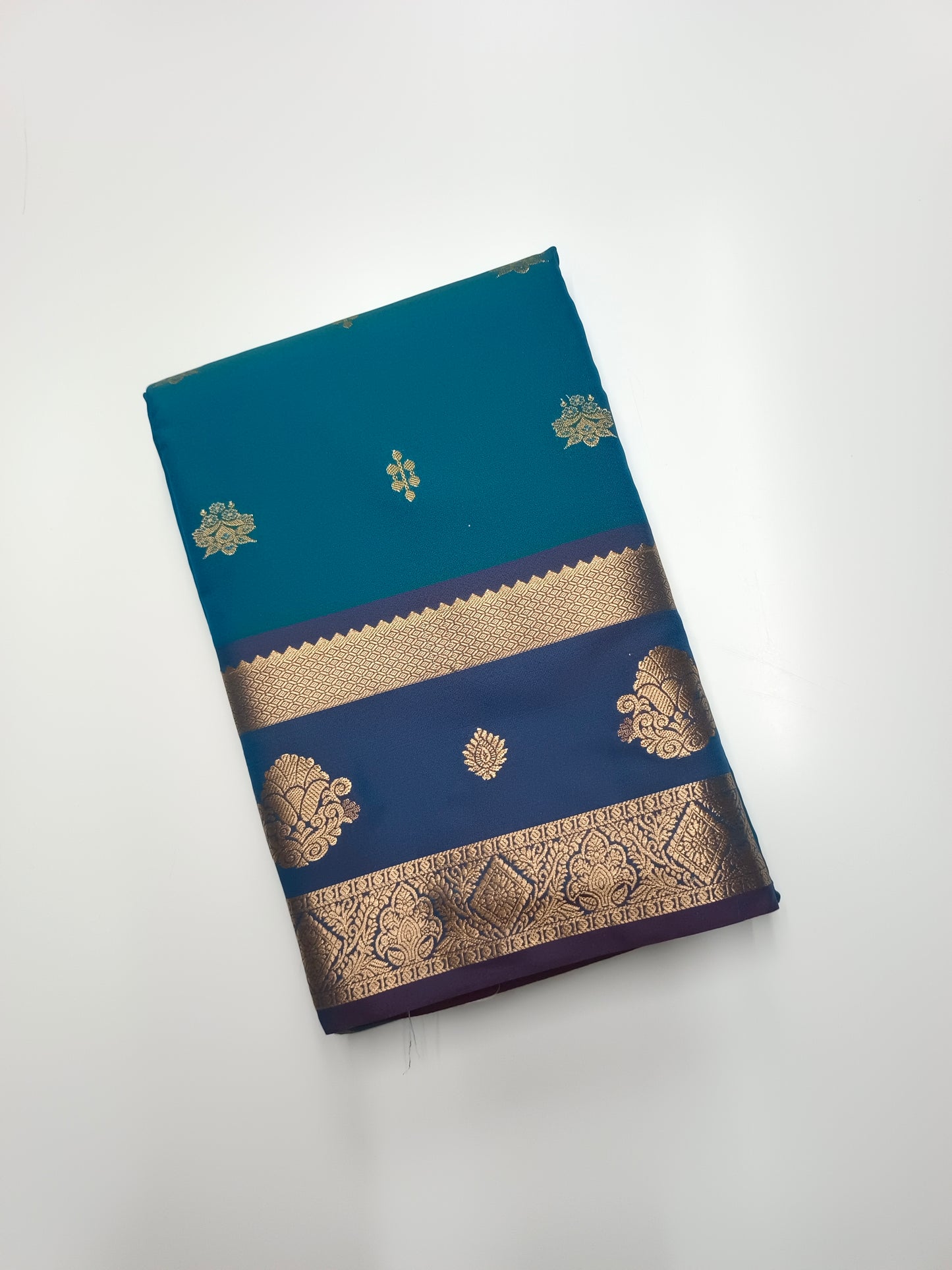 KANCHIPURAM SEMI SILK SAREE