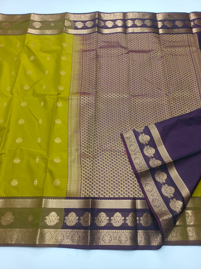 KANCHIPURAM SEMI SILK SAREE