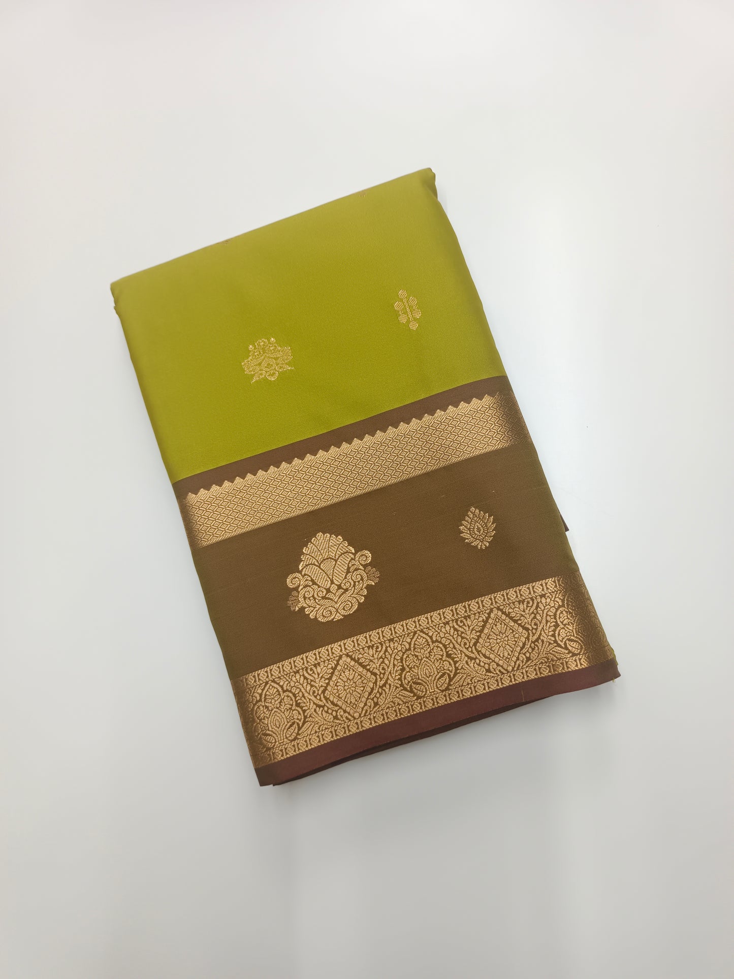 KANCHIPURAM SEMI SILK SAREE