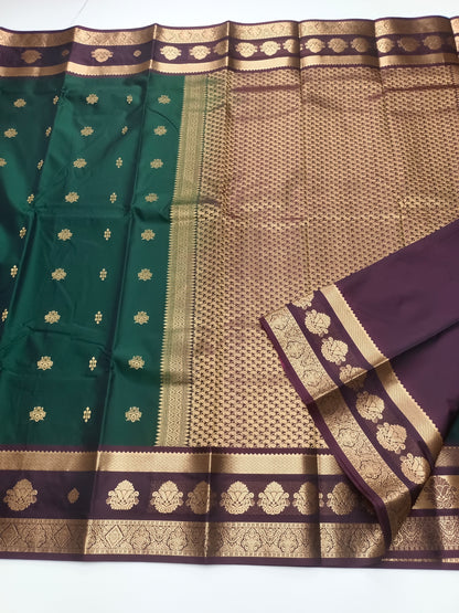 KANCHIPURAM SEMI SILK SAREE