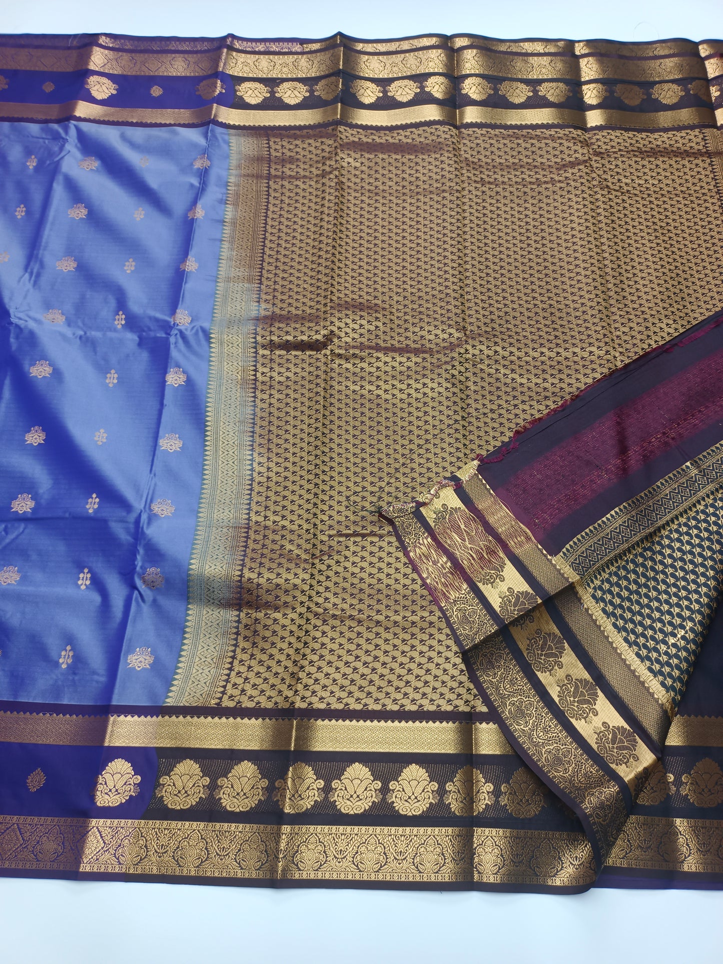KANCHIPURAM SEMI SILK SAREE