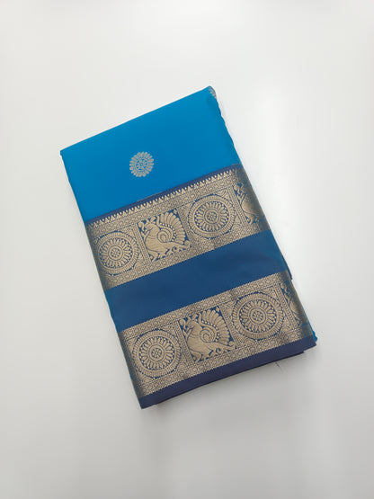 KANCHIPURAM SEMI SILK SAREE