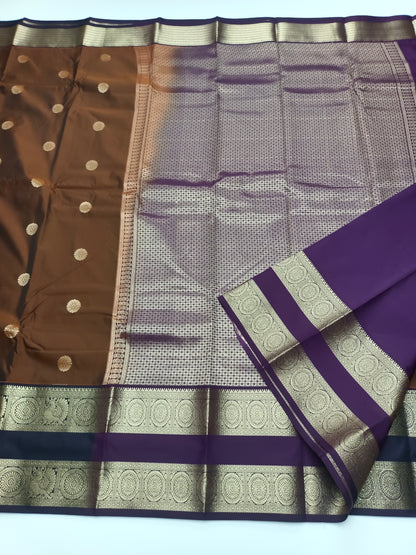 KANCHIPURAM SEMI SILK SAREE