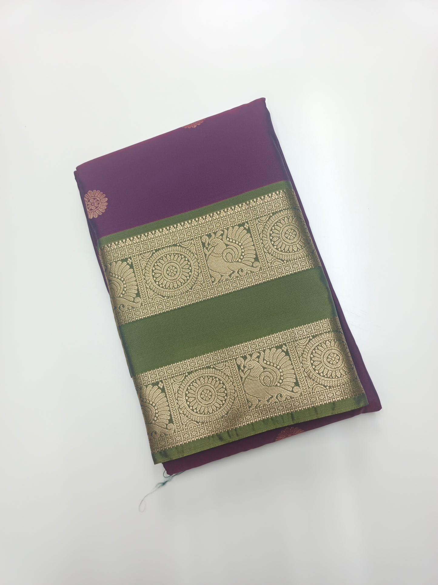 KANCHIPURAM SEMI SILK SAREE