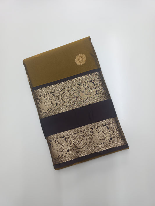 KANCHIPURAM SEMI SILK SAREE