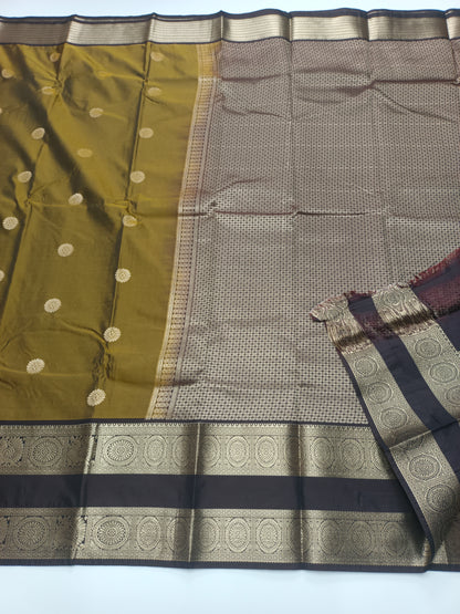 KANCHIPURAM SEMI SILK SAREE