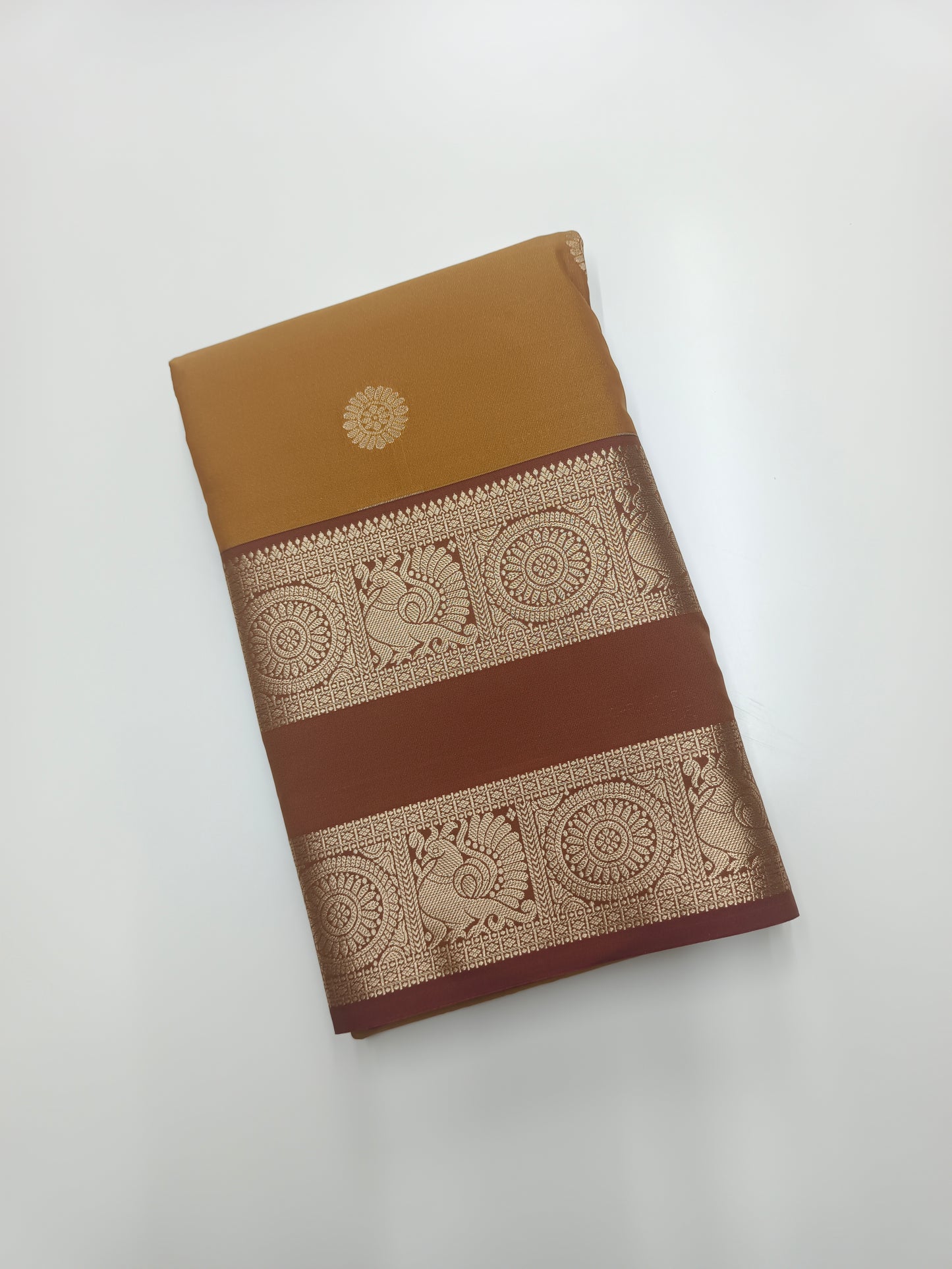 KANCHIPURAM SEMI SILK SAREE